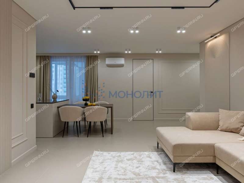 четырёхкомнатная квартира на Лысогорской улице дом 89 к1