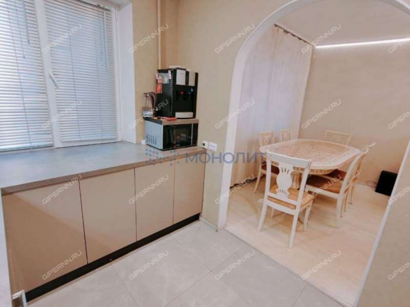 трёхкомнатная квартира на улице Гаугеля дом 21