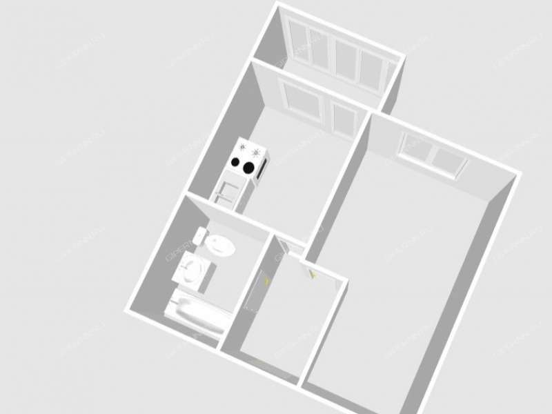 однокомнатная квартира на Южном бульваре дом 11