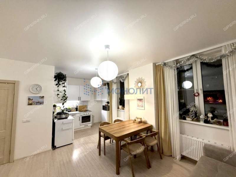 двухкомнатная квартира на Черкесской улице дом 1 деревня Анкудиновка