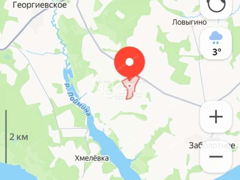 дом на улице Центральная деревня Молчаново