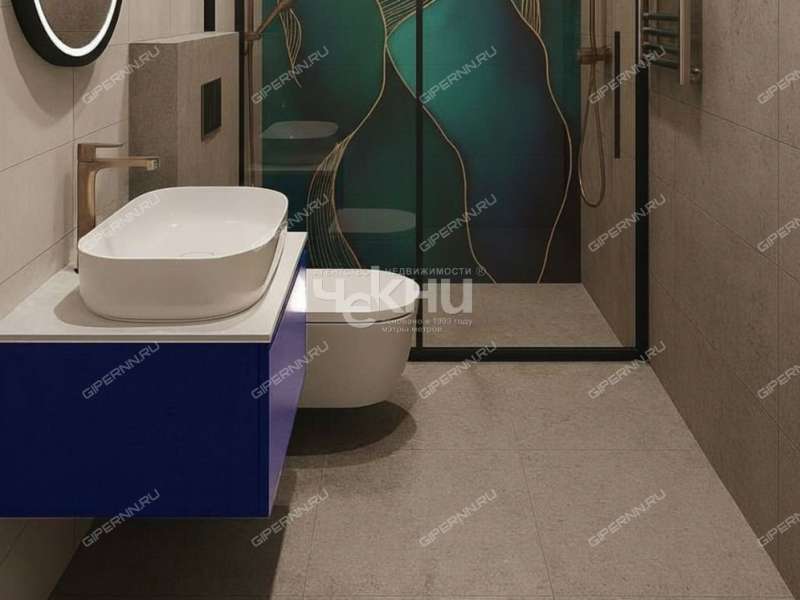 однокомнатная квартира на Алексеевской улице дом 24/27