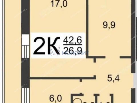 2-komnatnaya-ul-pushkina-d-21a фото