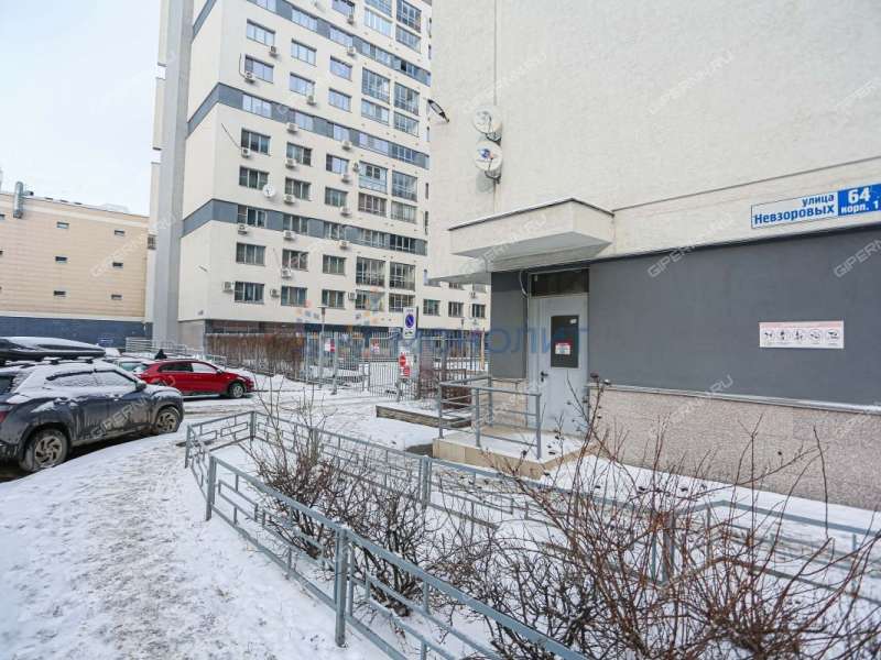 двухкомнатная квартира на улице Невзоровых дом 64 к2