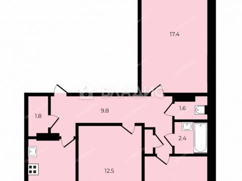 3-komnatnaya-ul-generala-zimina-d-14 фото