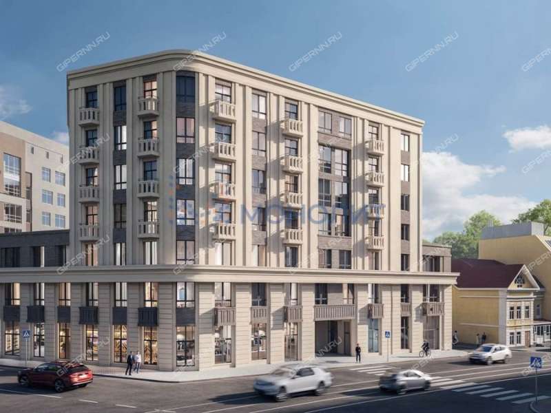 трёхкомнатная квартира в новостройке на Ильинской улице