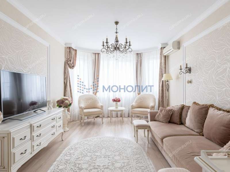 трёхкомнатная квартира на улице Родионова дом 165 к9