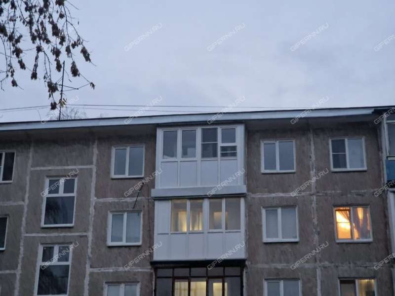 двухкомнатная квартира на улице Никиты Рыбакова дом 11