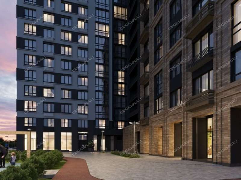 двухкомнатная квартира в новостройке на улице Красных Зорь