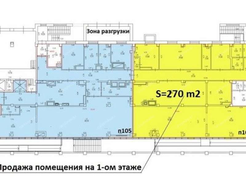 помещение под торговую площадь на Гордеевская ул, д.107