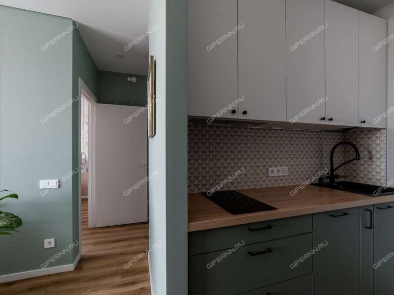 двухкомнатная квартира на улице Александра Хохлова дом 7