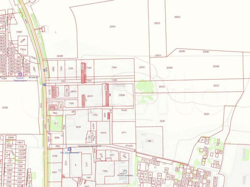 земельный участок под коммерческое использование в Богородском районе Нижегородской области