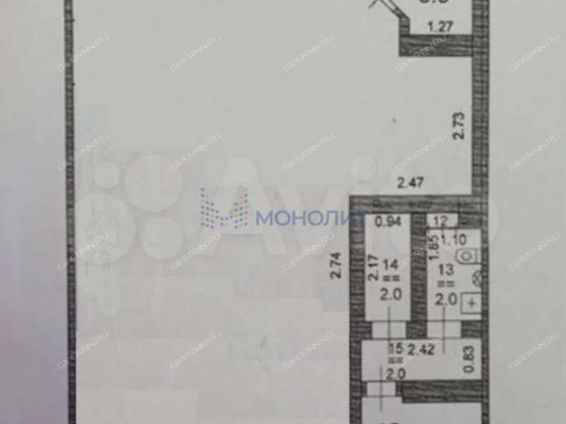 помещение под офис, торговую площадь на улице Никиты Рыбакова