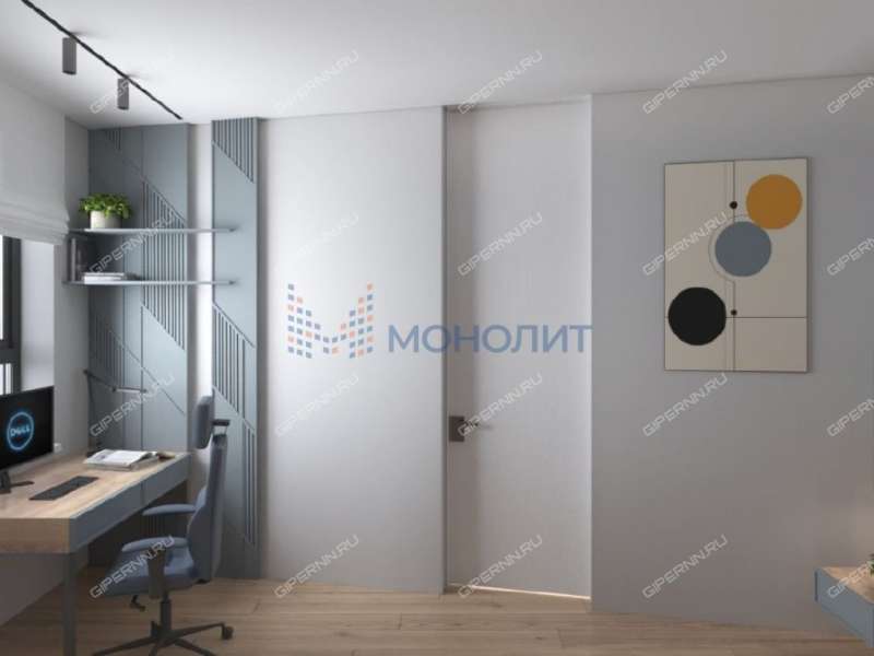 трёхкомнатная квартира на улице Белинского дом 66