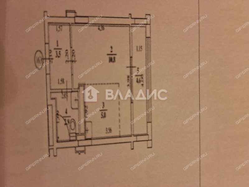 квартира-студия на улице Романтиков дом 3