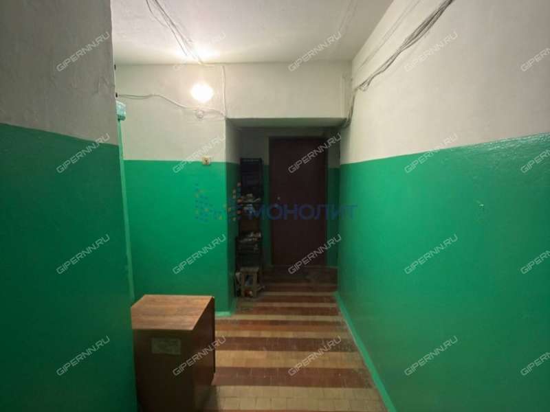 двухкомнатная квартира на улице Строителей дом 2 город Дзержинск