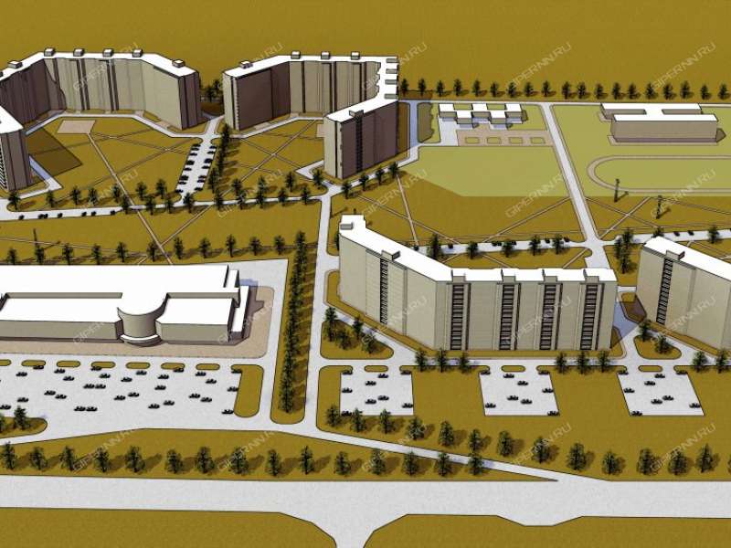 земельный участок под многоэтажное жилое строительство в Кстовском районе Нижегородской области