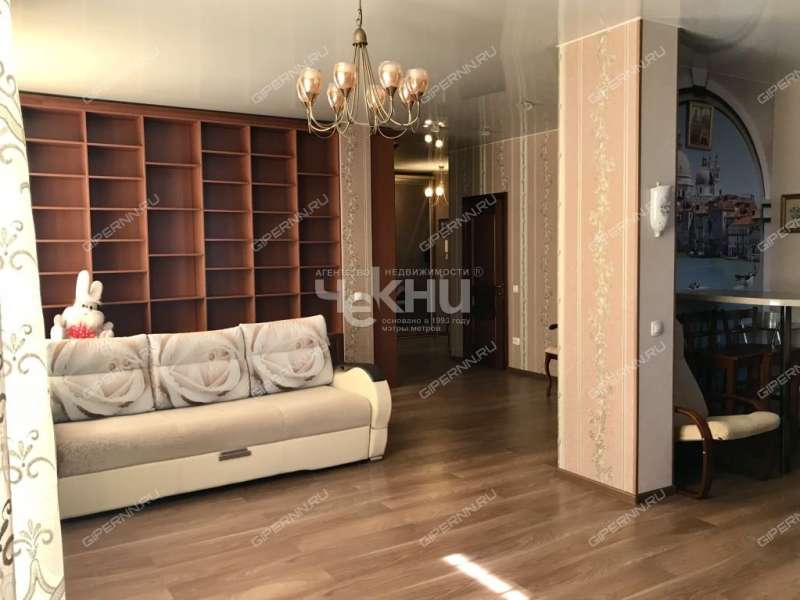 трёхкомнатная квартира на Краснозвёздной улице дом 27