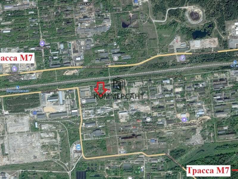 земельный участок под коммерческое использование в городском округе Дзержинск Нижегородской области