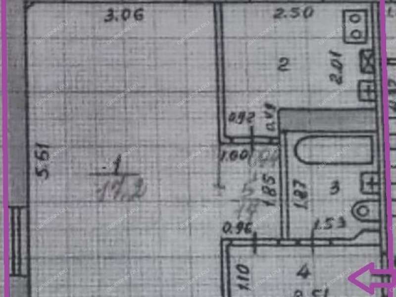 однокомнатная квартира на улице Красных Зорь дом 3