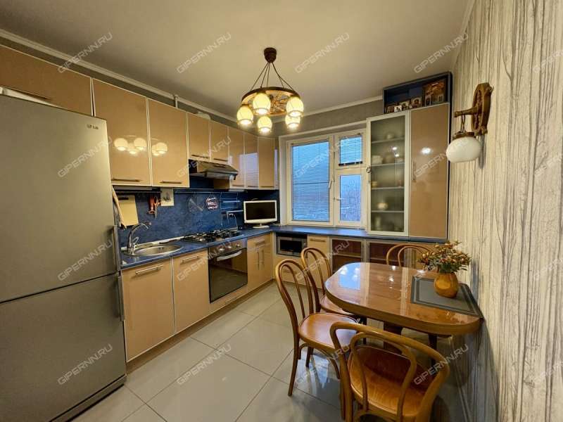 двухкомнатная квартира на улице Надежды Сусловой дом 20