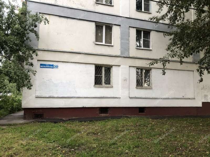 однокомнатная квартира на улице Мельникова дом 30