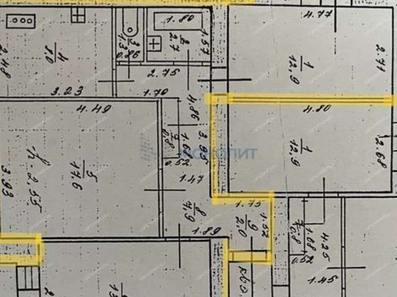 трёхкомнатная квартира на Запрудной улице дом 3