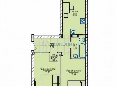 2-komnatnaya-pr-inzhenernyy-d-7-k2 фото