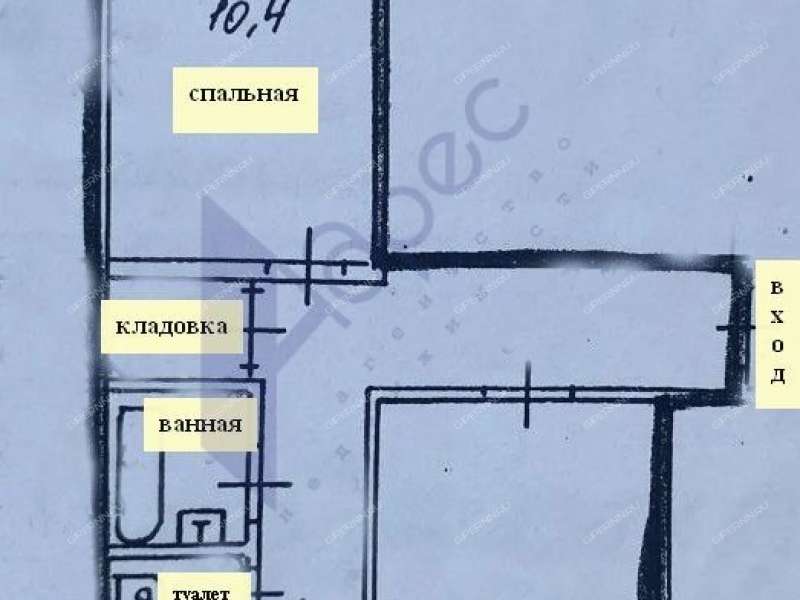 двухкомнатная квартира на Мончегорской улице дом 16А  к2