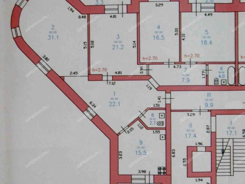 четырёхкомнатная квартира на Нижегородской улице дом 5а город Кстово