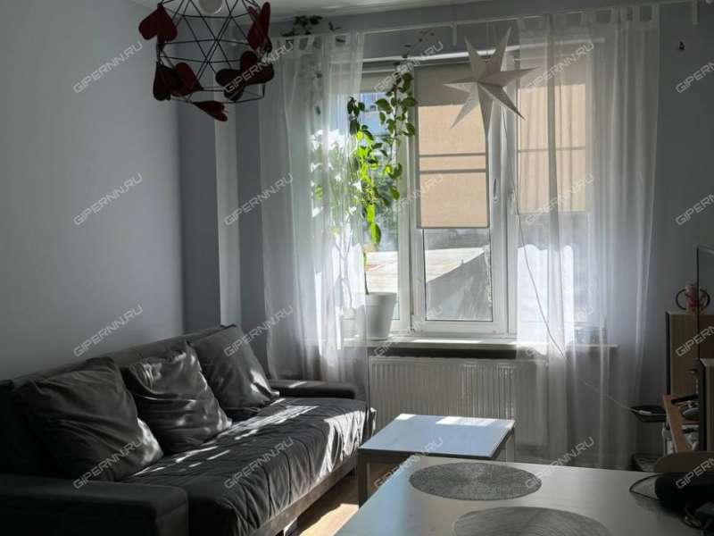 однокомнатная квартира на улице Соревнования дом 3