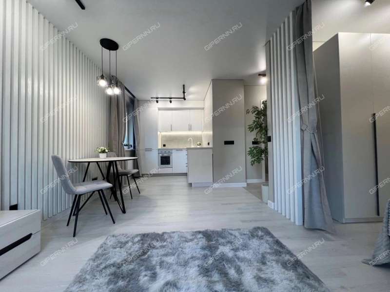 квартира-студия на проспекте Гагарина дом 101 к2