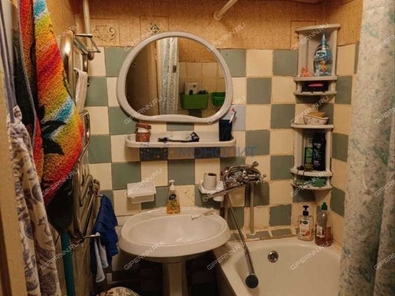 двухкомнатная квартира на Октябрьской улице дом 64 город Дзержинск