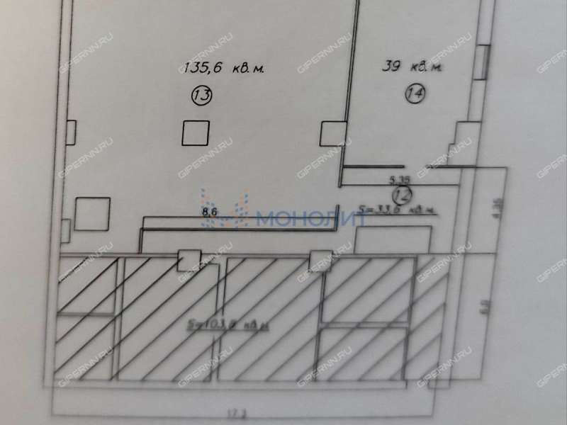 помещение под помещение свободного назначения, производственную площадь на Лесной улице город Кстово