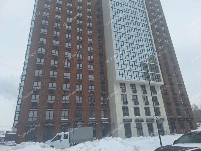 двухкомнатная квартира в новостройке на 2-й Оранжерейной улице дом 4