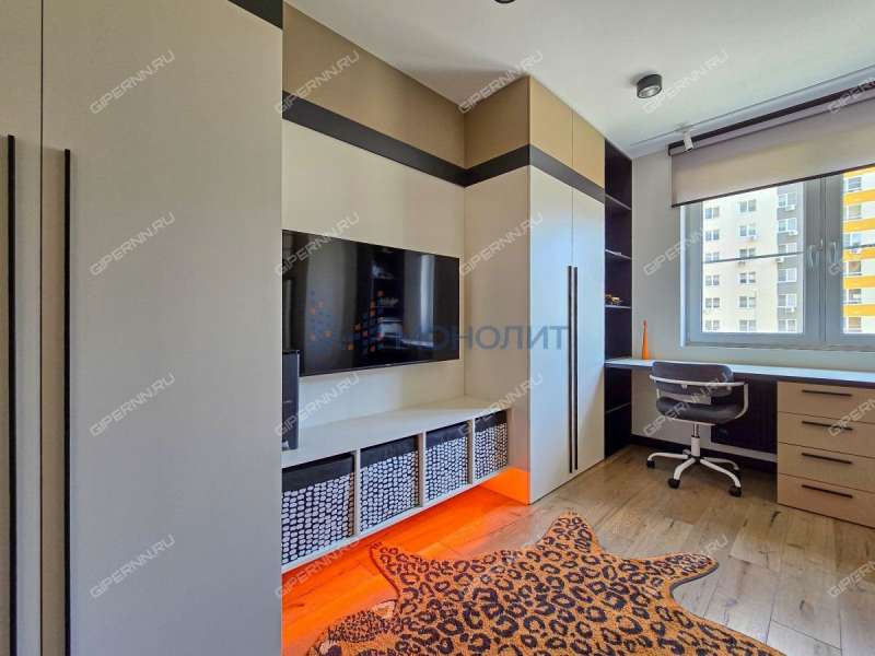 двухкомнатная квартира на улице Цветочная дом 12 к2