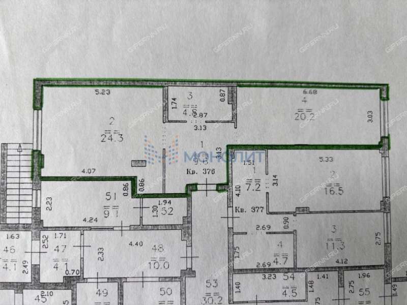 однокомнатная квартира на Краснозвёздной улице дом 31