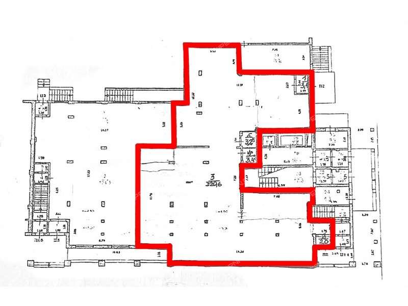 помещение под торговую площадь на Октября пр-кт д.25