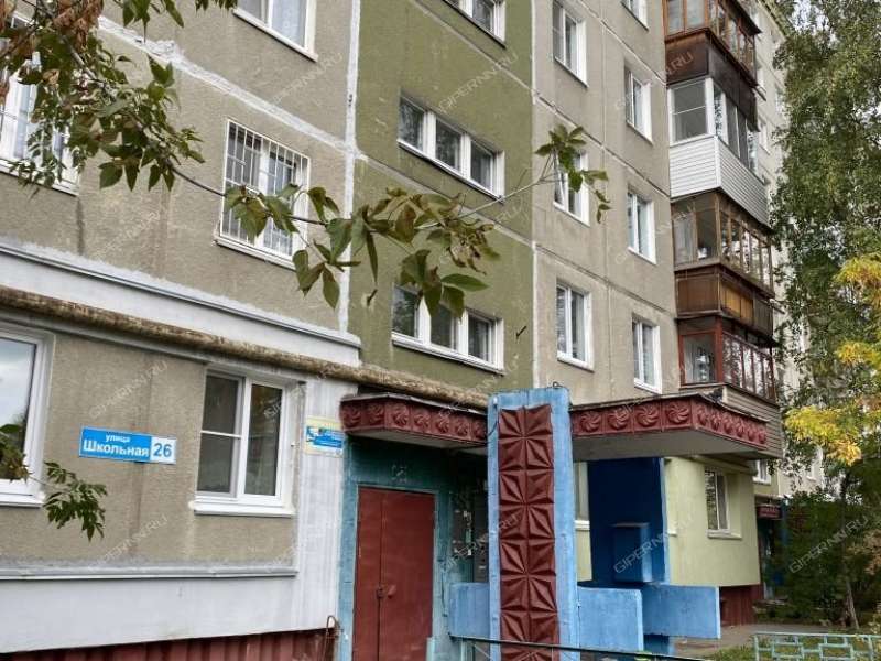 однокомнатная квартира на Школьной улице дом 26