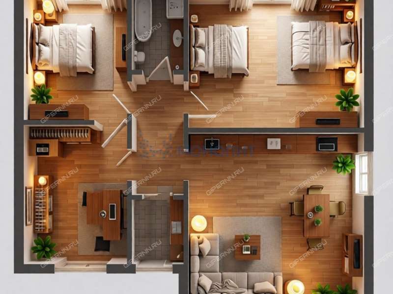 дом на Приозёрной улице деревня Крутая