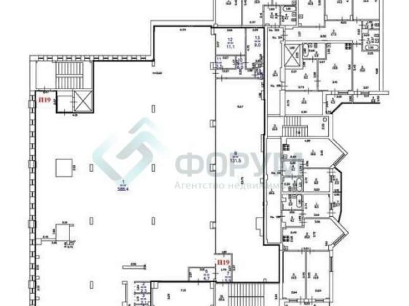помещение под торговую площадь на улице Бетанкура
