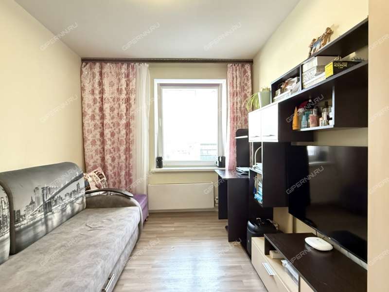 однокомнатная квартира на Космической улице дом 34 к2