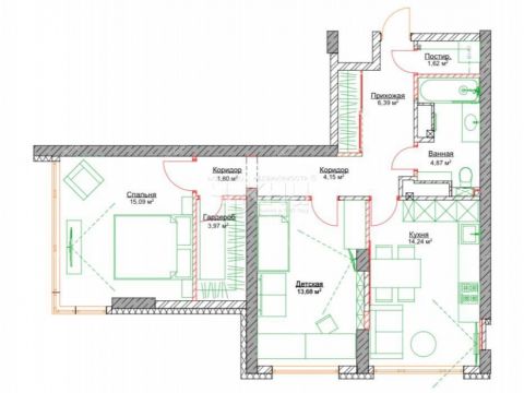 2-komnatnaya-ul-levoberezhnaya-d-5 фото