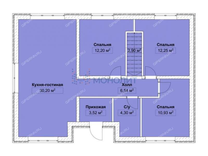 дом на - деревня Горелово (Краснослободский сельсовет