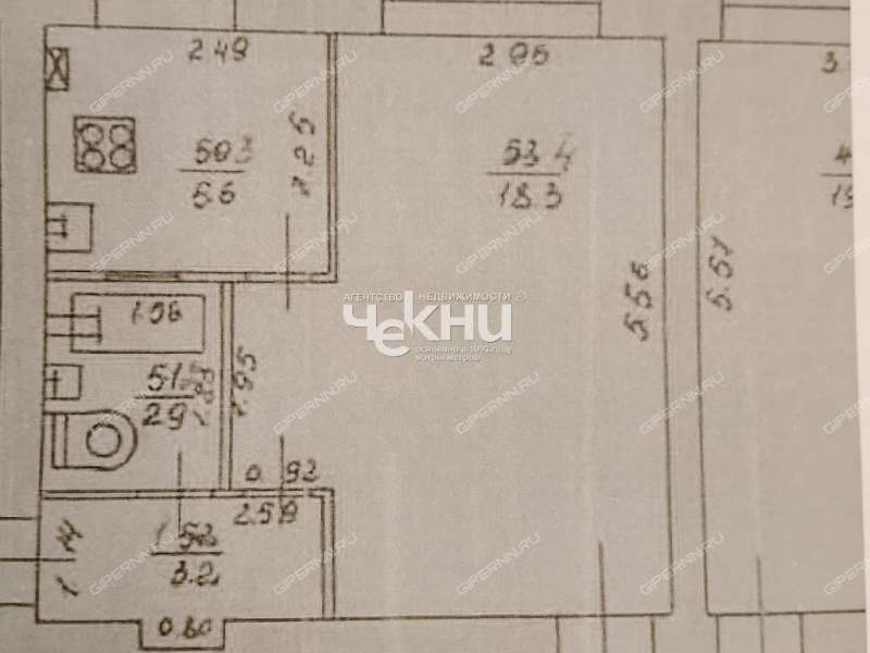 однокомнатная квартира на проспекте Гагарина дом 62