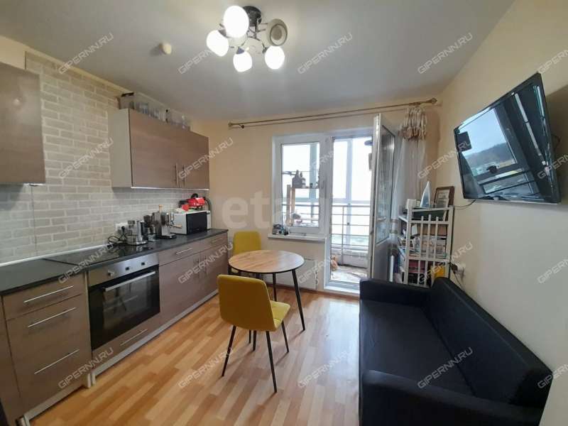 двухкомнатная квартира на улице Академика Сахарова дом 113