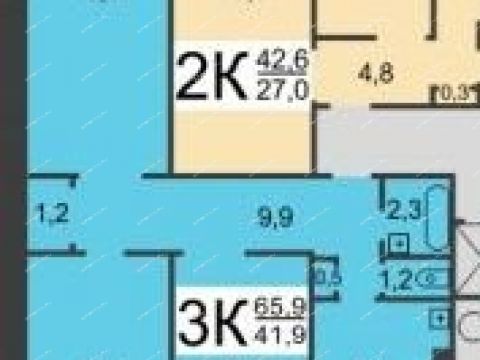 3-komnatnaya-ul-permyakova-d-46 фото