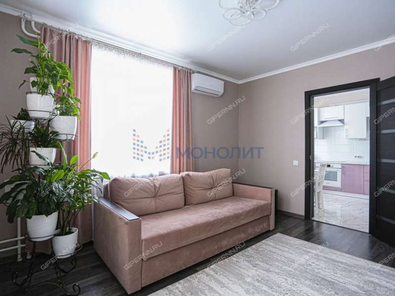 двухкомнатная квартира на Бурнаковской улице дом 91