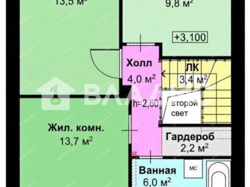 дом на улице Васильковая деревня Крутая