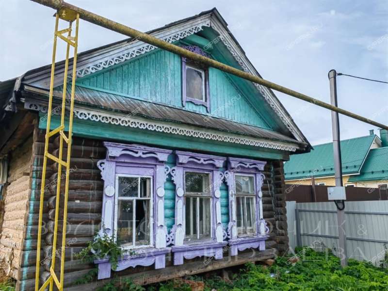 дом на Центральной улице деревня Хватково